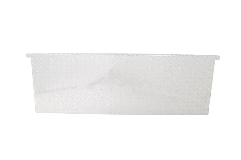 DZ4145 – DEE ZEE Tailgate Protector, Full Tailgate Diamond Plated Aluminum - view 2
